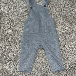 Old navy - fleece romper - 6-12 months - gray